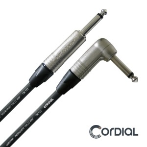 CORDIAL 코디알 CXI PR 악기 케이블 3M 6M 기타 베이스 케이블